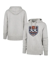 '47 Brand Men's Gray Chicago Bears Super Bowl Xx Champions 40th Anniversary Imprint Headline Hoodie
