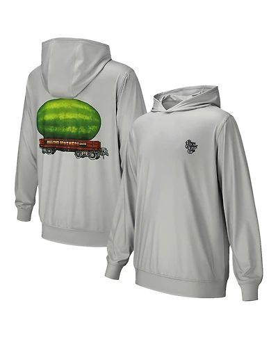 Section 119 Men's and Women's Gray The Allman Brothers Band Watermelon Pullover Hoodie