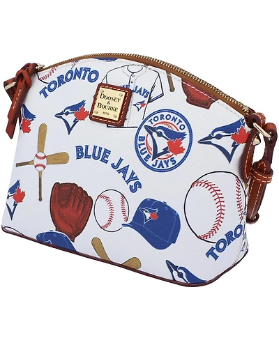 Dooney & Bourke Toronto Blue Jays Gameday Suki Medium Wristlet with Crossbody Bag