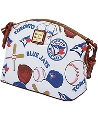 Dooney & Bourke Toronto Blue Jays Gameday Suki Medium Wristlet with Crossbody Bag
