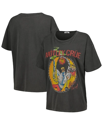 Daydreamer Women's Black Motley Crue Allister Fiend Graphic T-Shirt