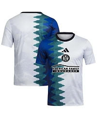 Adidas Men's White Atlanta United Fc 2025 Gaming Aeroready Pre-Match Jersey