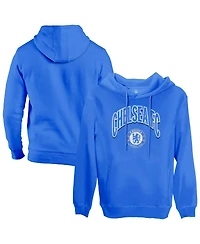 1863FC Men's Blue Chelsea Retro Wordmark Pullover Hoodie