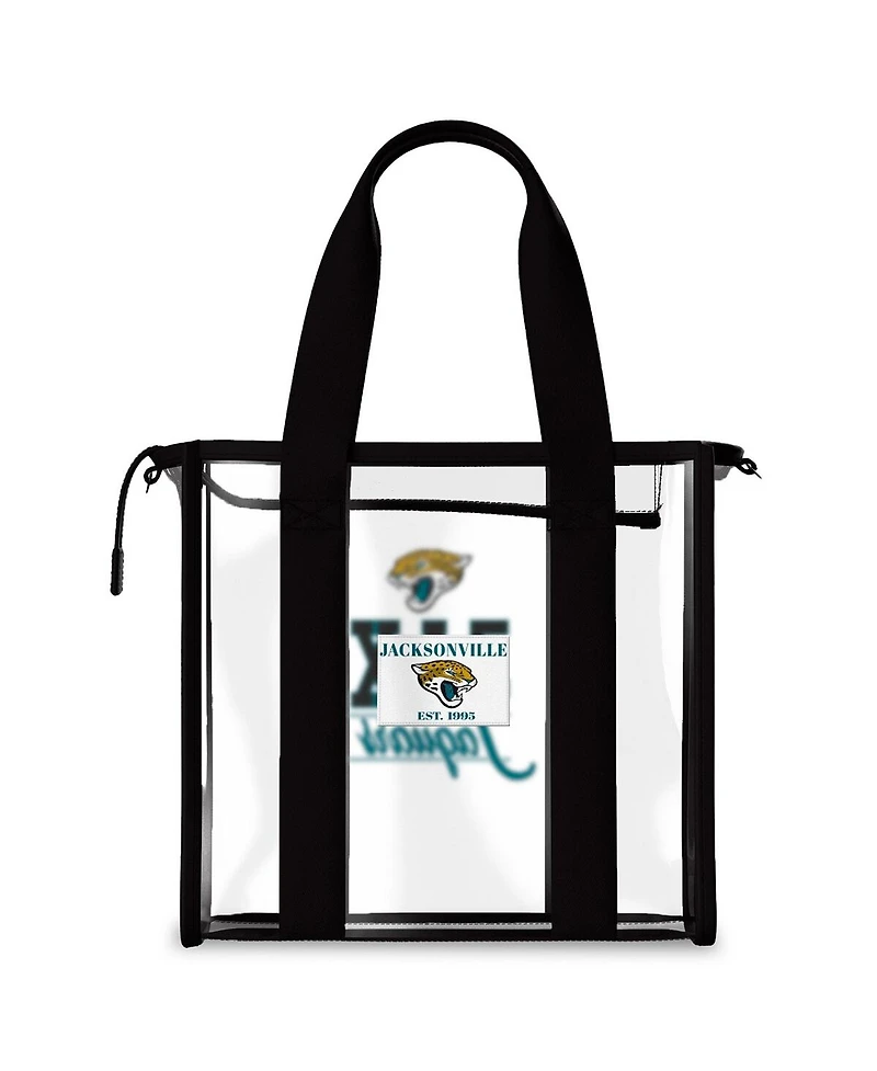 Wear by Erin Andrews Jacksonville Jaguars Stadium Team Color Trim with Tote Bag