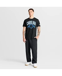 Nike Men's Black Carolina Panthers Rewind Front and Back Hit Essential T-Shirt