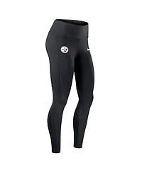 Nike Women's Black Pittsburgh Steelers Primetime Epic Fast Dri-fit Leggings