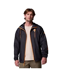 Columbia Men's Black Tennessee Volunteers Flash Challenger Ii Windbreaker Jacket