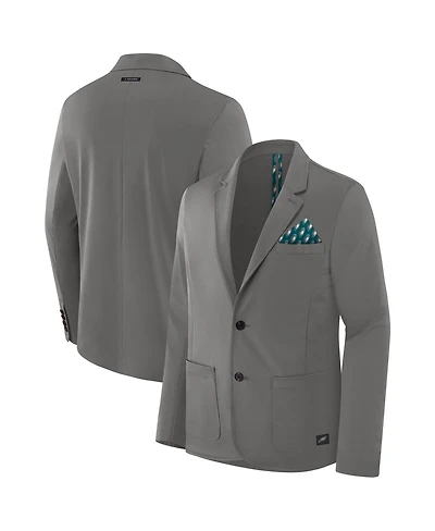 J. Palmer Men's Graphite Philadelphia Eagles Man-In-Motion Blazer