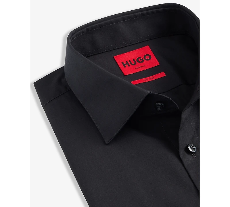 Hugo Boss Men's Valerio Long Sleeve Button-Front Geo Print Shirt