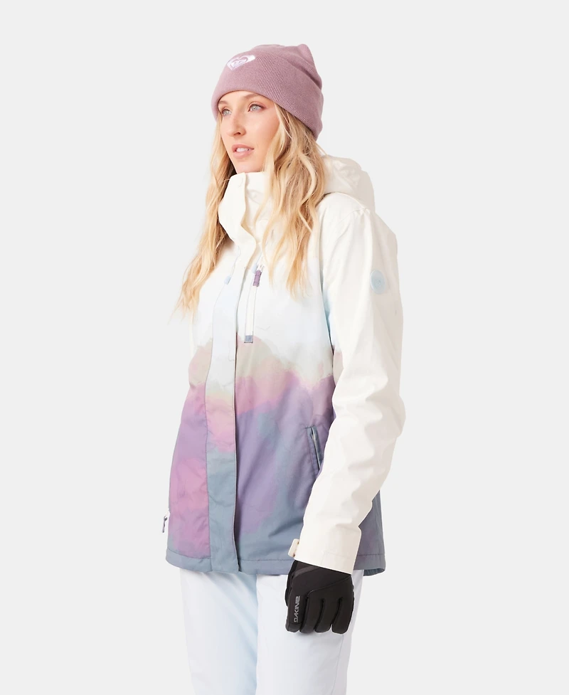 Roxy Women's Jetty 3-Way Adjustable Hooded Snow Jacket