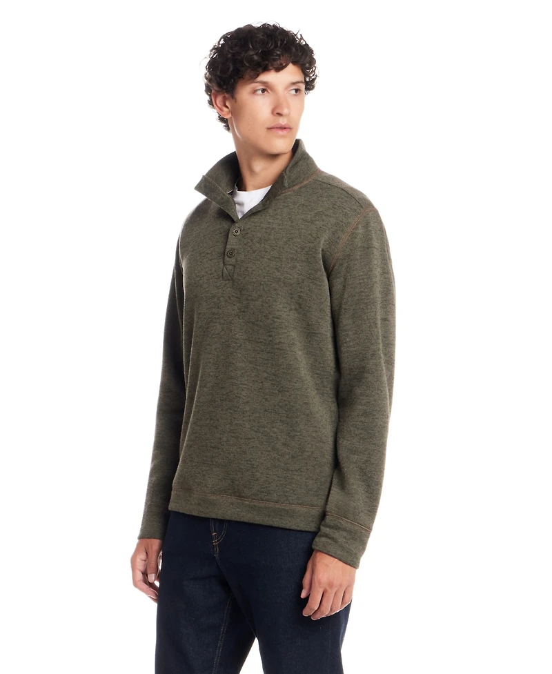 Weatherproof Vintage Men's Mock Neck Sweater