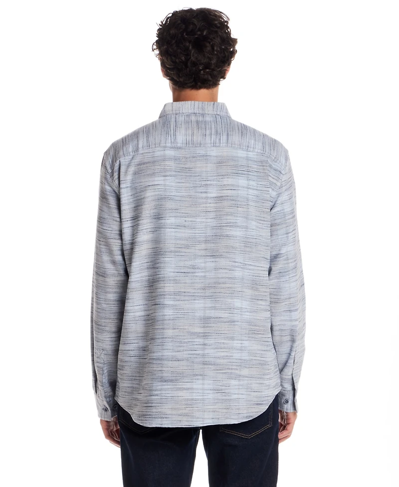 Weatherproof Vintage Men's Space Point Collar Shirt