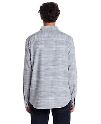 Weatherproof Vintage Men's Space Point Collar Shirt