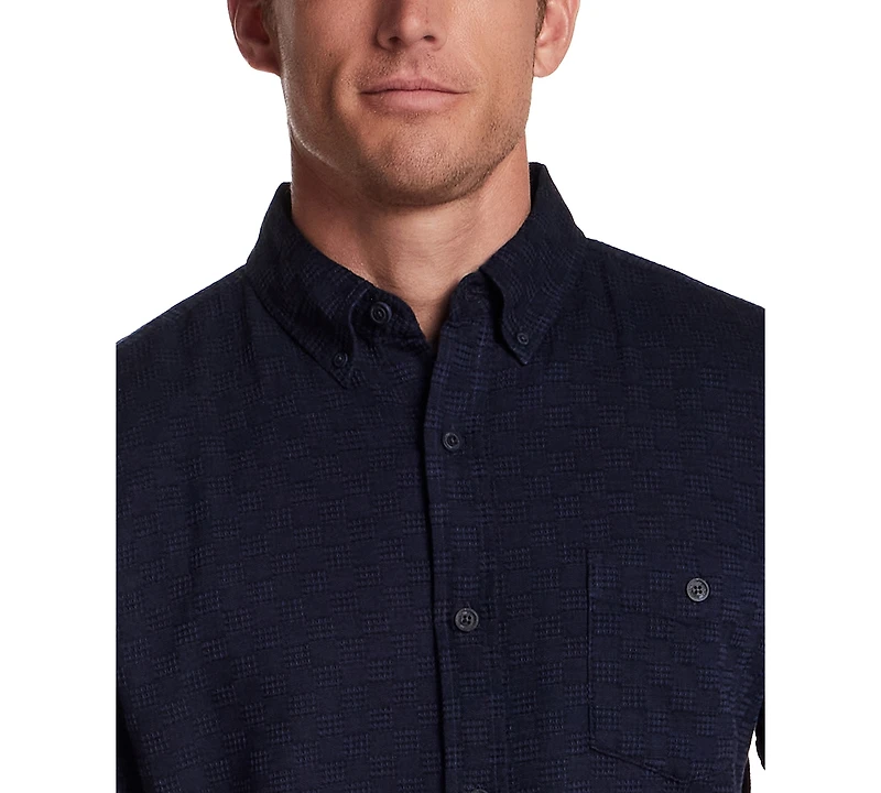 Weatherproof Vintage Men's Textured Dobby Shirt