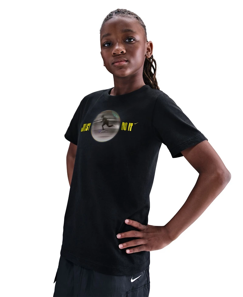 Nike Boys and Girls S-xl Calling Skate Short Sleeve T-Shirt