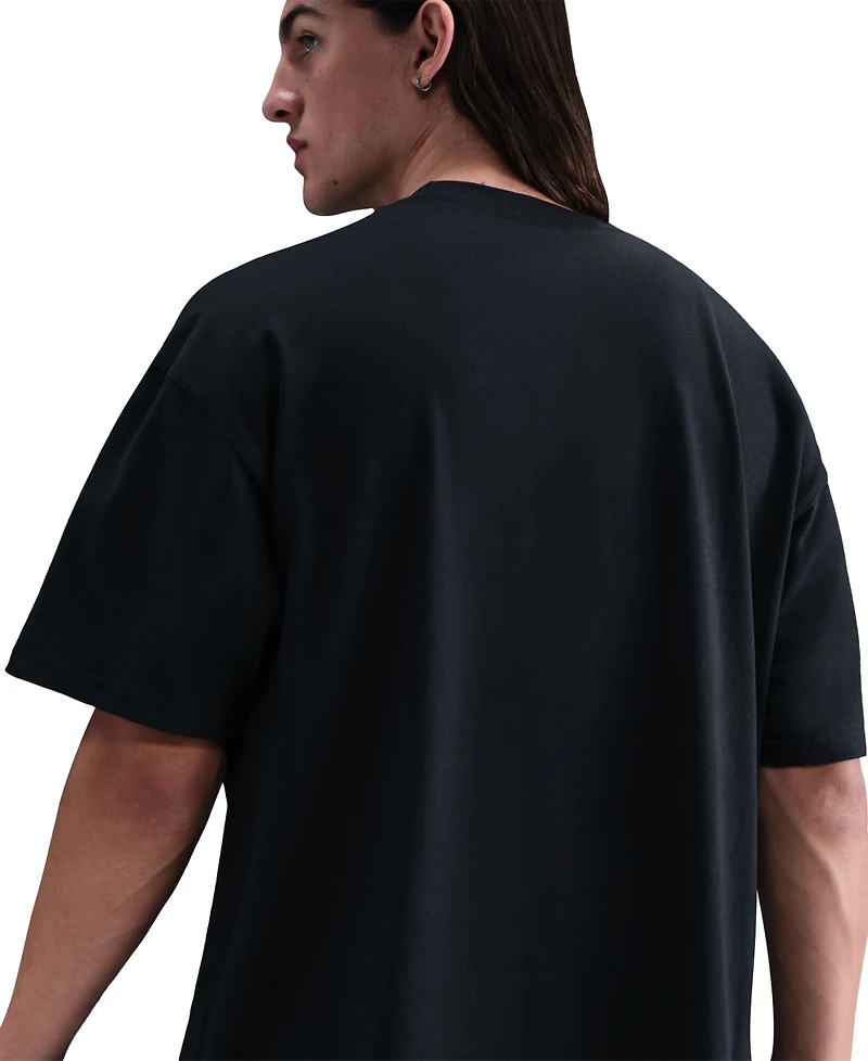 Nike Men's & Women's Drop Shoulder Just Do It Short Sleeves Football T-Shirt