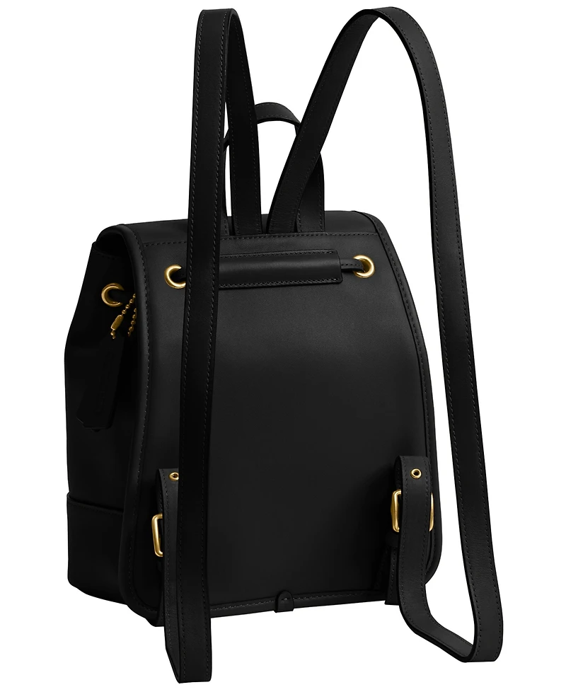 Coach Originals Glovetanned Leather Turnlock Backpack