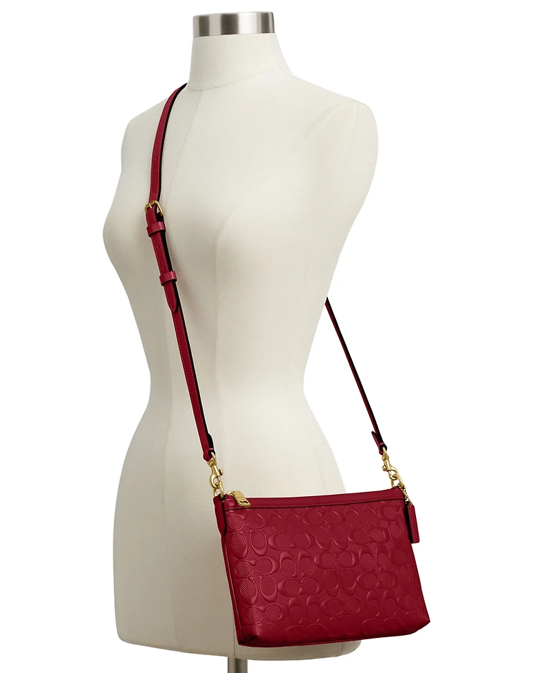 Coach Legacy Patent Signature Crossbody bag