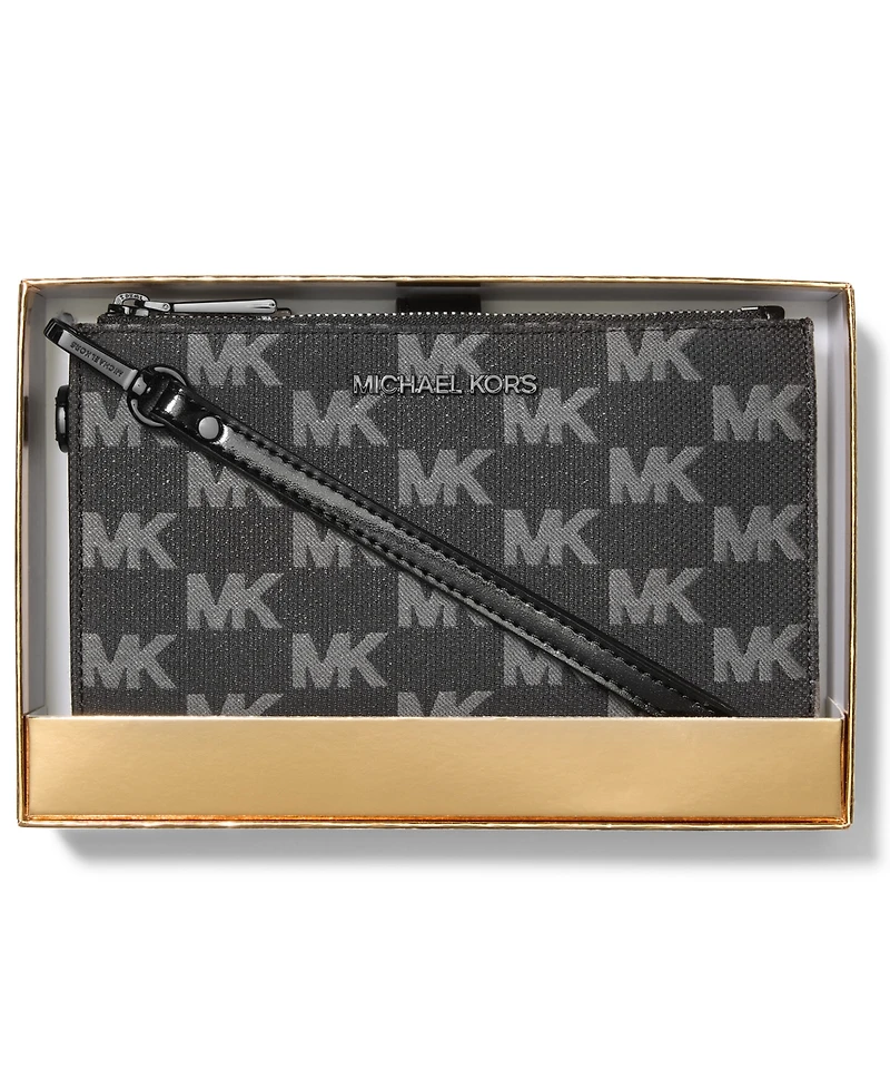 Michael Michael Kors Jet Set Double Zip Wristlet