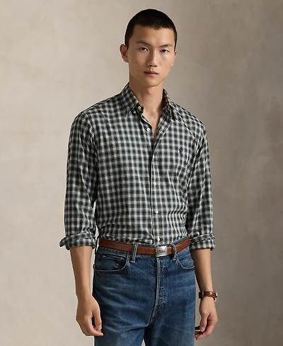 Polo Ralph Lauren Men's Classic-Fit Plaid Twill Shirt