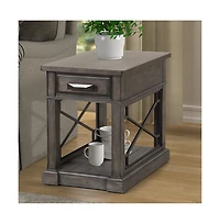 Parker House Furniture Parker House Sundance - Smokey Grey Chairside Table