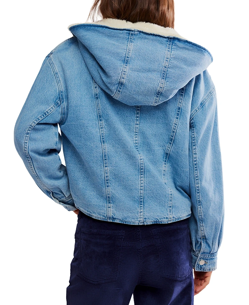 Free People Women's Asher Oversized Long Sleeve Jacket