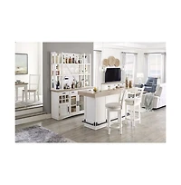 Parker House Furniture Parker House Americana Modern Dining Spindle Back Swivel Barstool
