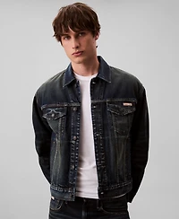 Calvin Klein Men's 90s Trucker Long Sleeve Jacket