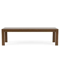 Furniture Davie Cracked Oak and Fabric -Pc. Rectangle Dining Set