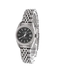 Pre-Owned Rolex Oyster Perpetual Datejust Automatic Watch in Stainless Steel and White Gold 26mm