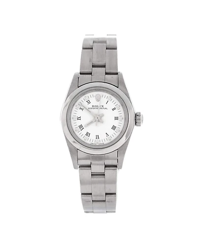 Pre-Owned Rolex Oyster Perpetual Automatic Watch in Stainless Steel 24mm