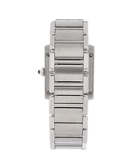 Pre-Owned Cartier Tank Francaise Quartz Watch in Stainless Steel 25mm