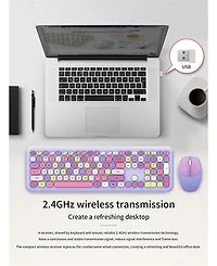 666 Wireless Keyboard Mouse Set