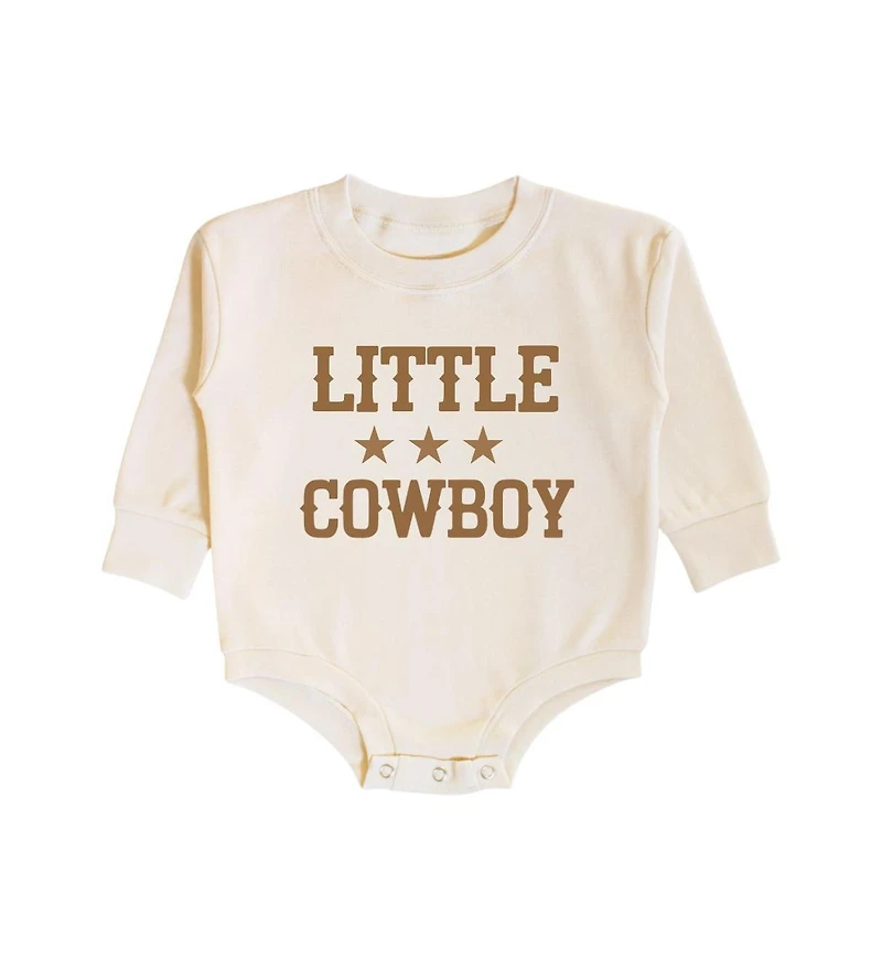 Sweet Wink Baby Boys Cowboy Long Sleeve Romper