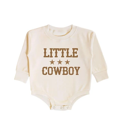 Sweet Wink Baby Boys Cowboy Long Sleeve Romper