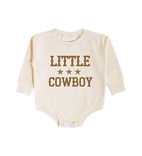 Sweet Wink Baby Boys Cowboy Long Sleeve Romper