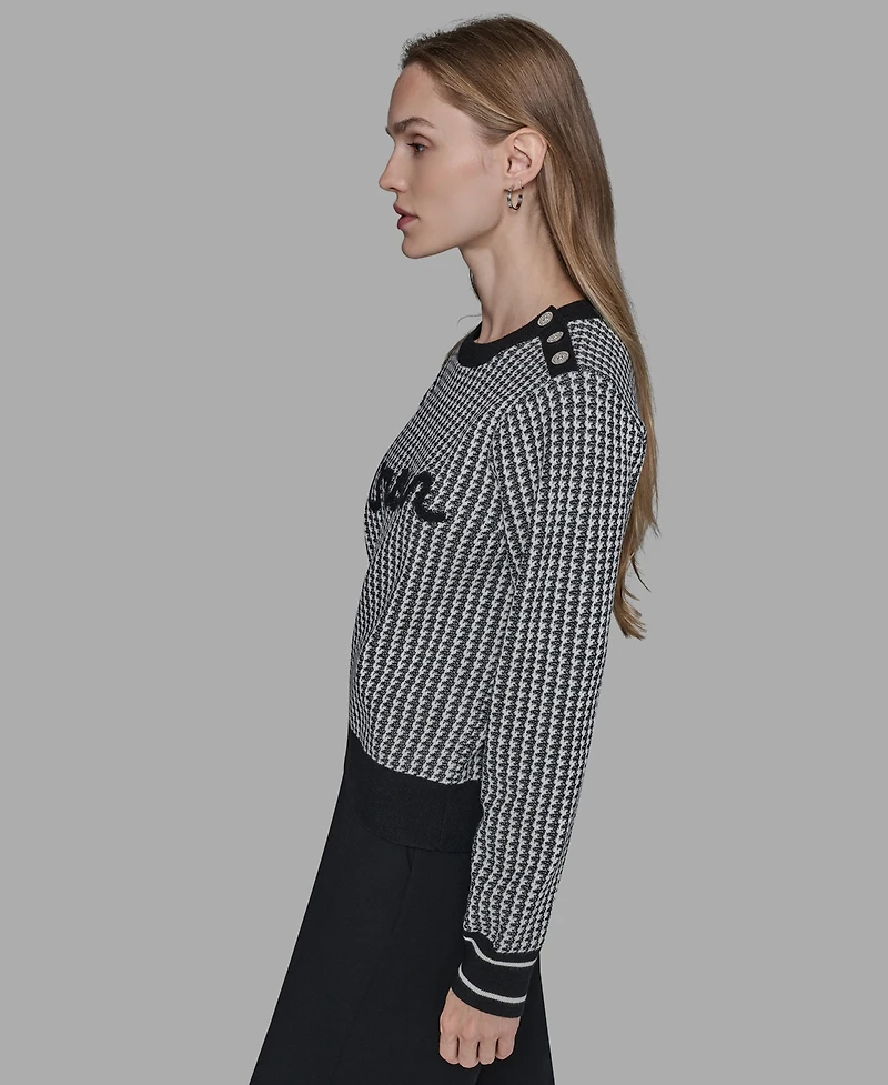 Karl Lagerfeld Paris Petite Amour Long Sleeves Sweater
