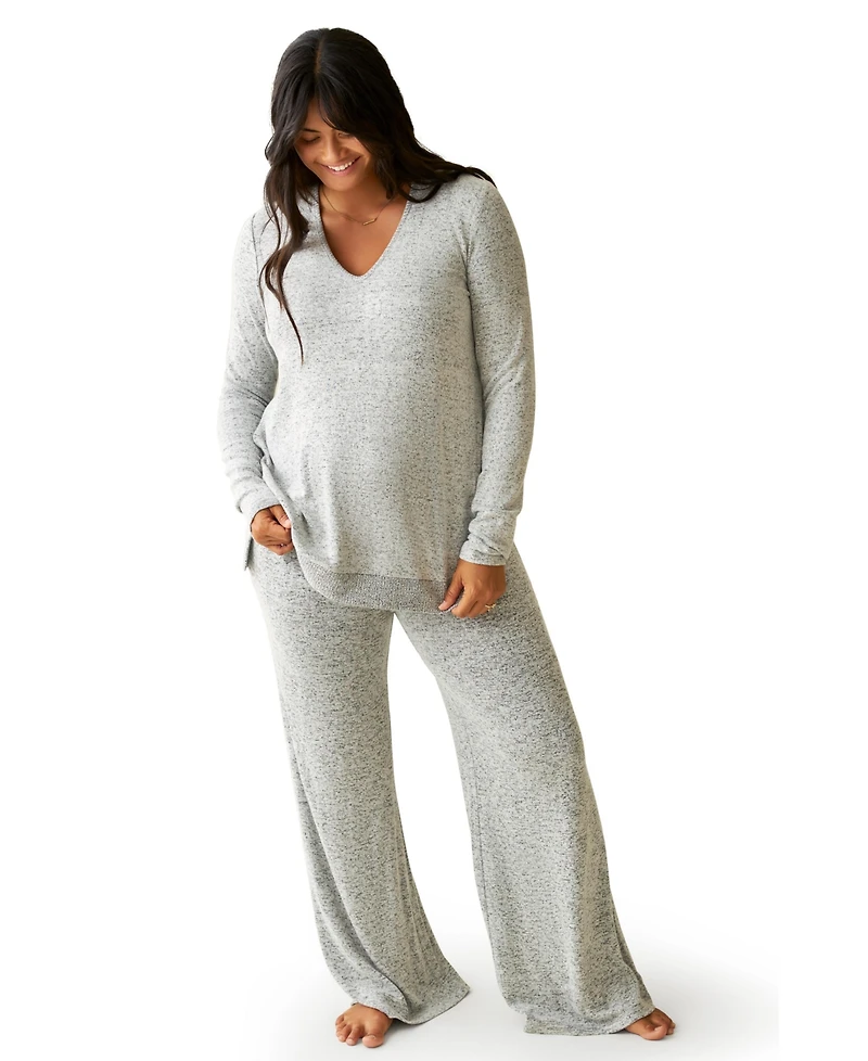 Kindred Bravely Maternity CozyKnit Nursing V-neck Top