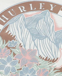 Hurley Girls 7-16 Floral Short Sleeve T-Shirt