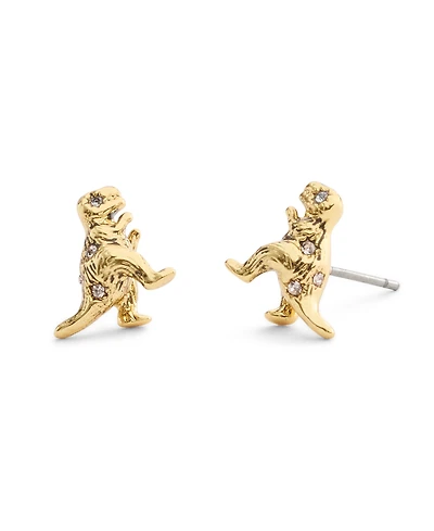 Coach Gold Plated Rexy Stud Earrings