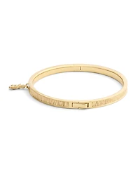 Coach Gold Plated Rexy Charm Bangle Bracelets