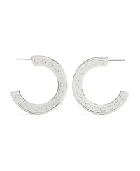 Coach Signature C Minimal Hoop Earrings
