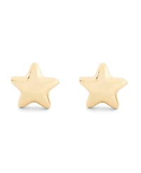 Coach Minimal Star Stud Earrings