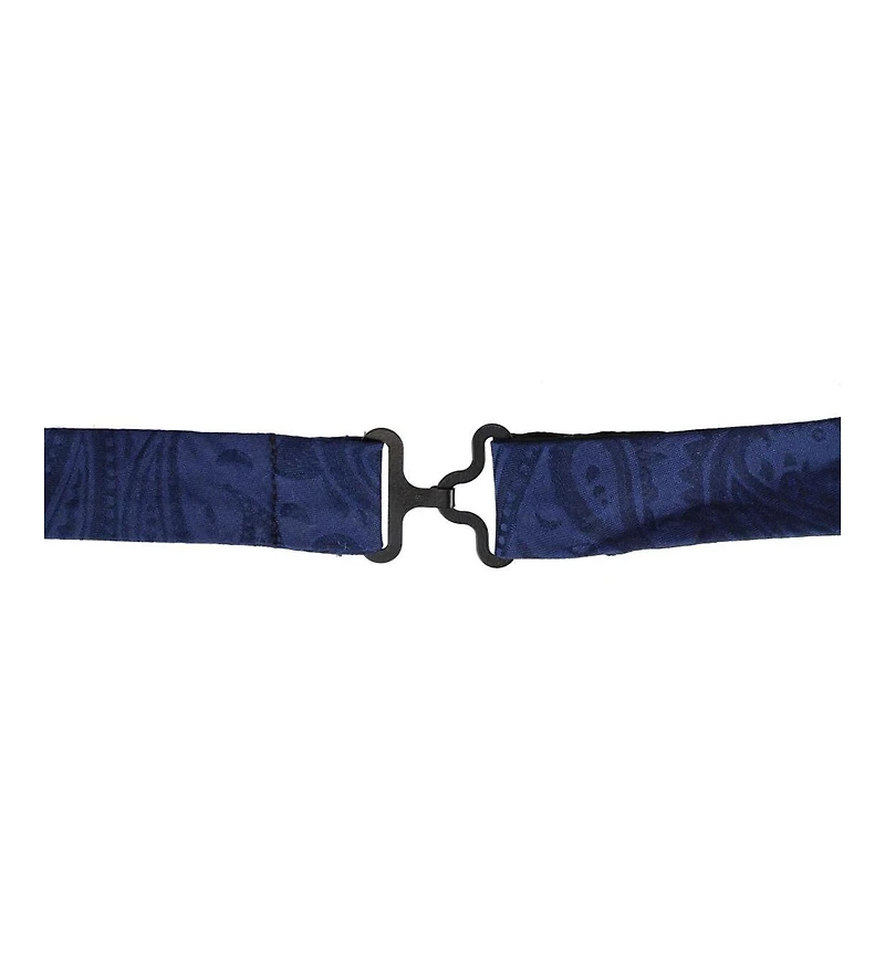 Trafalgar Men's Banbury Tone on Paisley Silk Bow Tie