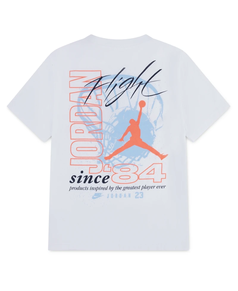 Jordan Boys 8-18 Graphic Printed Short Sleeve T-Shirt