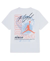 Jordan Boys 8-18 Graphic Printed Short Sleeve T-Shirt