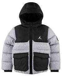 Jordan Boys 8-18 Printed Full Zip Puffer Jacket