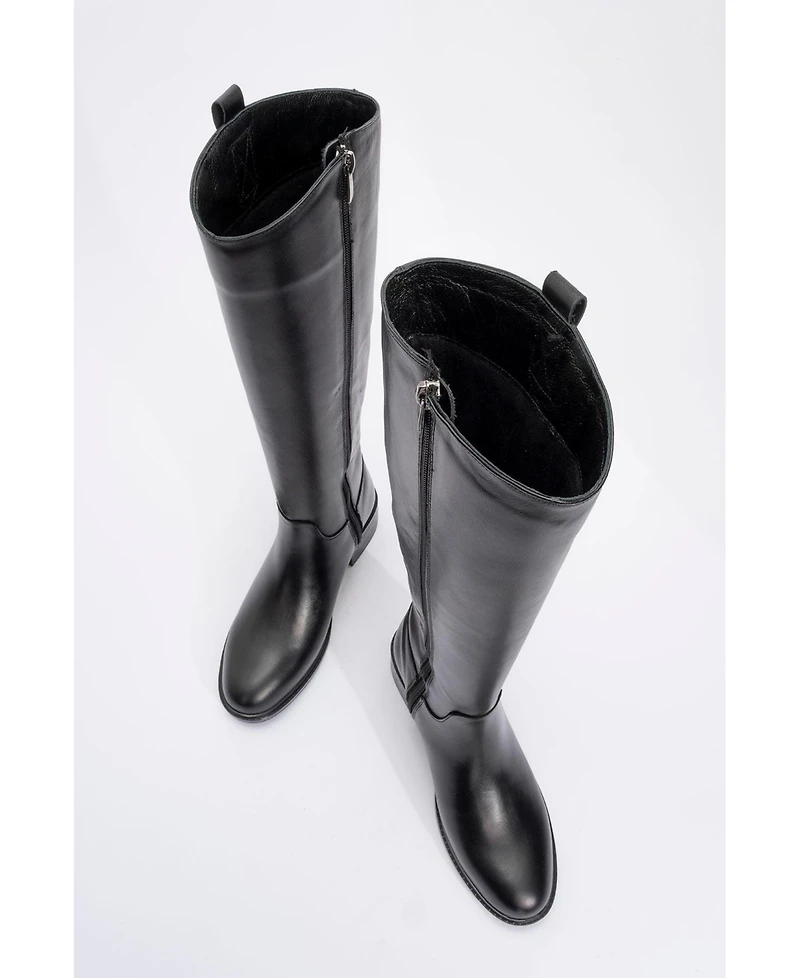 Forever & Always Shoes Acro Leather Boot (Women)