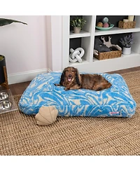 MabelDesigner Modern Ultra Soft Reversible Plush Rectangular Pet Bed with Washable Cover