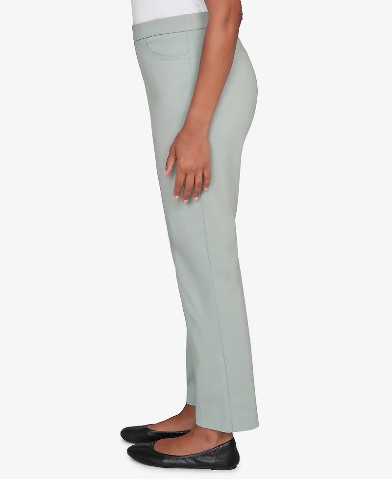 Alfred Dunner Petite Stockbridge Modern Millennium Average Length Pants